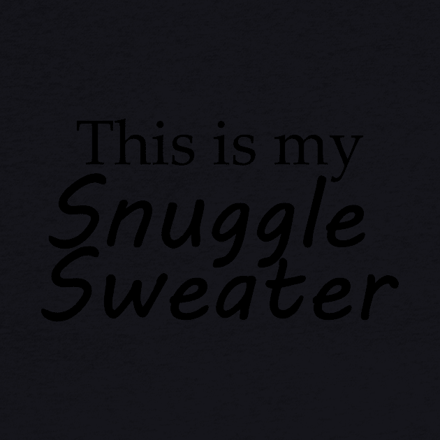 This is my Snuggle Sweater (Black) by TheArtistEvan
